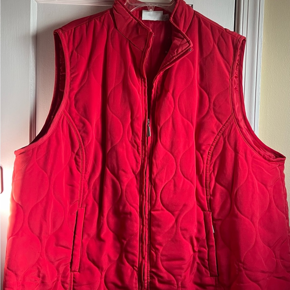 Red Jacket Vest